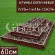 Прямоугольная-коричневая-2х1,5м-1,6х1,1м-1,2х0,7м